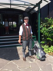 20er Jahre 15 Golfhose, Knickerbocker, Weste kariert, Mode der 20er Jahre