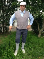 20er Jahre 69 Golfhose als Oldtimer Kostüm 20ziger Jahre Gr.54