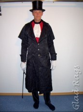 Graf Dracula Kostüm mit Kutschermantel