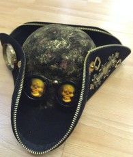 Kopfbedeckung 46 Steampunk Dreispitz