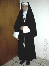 Kirche und Weihnachten 32 Nonne Gr.M- Gr.XXL