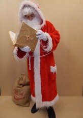 Kirche und Weihnachten 3 Weihachtsmann-Kostüm Nr.9 Gr.XXXL