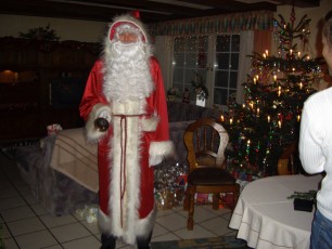Weihnachtsmann -Kostüm Kundenfoto