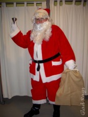 Weihnachtsmann -Kostüm Kundenfoto
