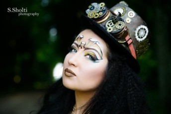 Kunden-Fotos 36 Steampunk Kostüme für Fotoshooting