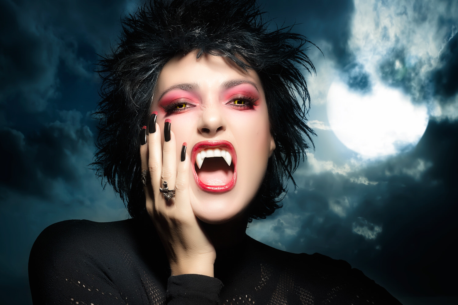 Schminken als Vampir: So einfach geht’s » Glad Rags